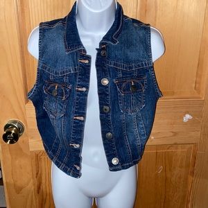 Denim vest